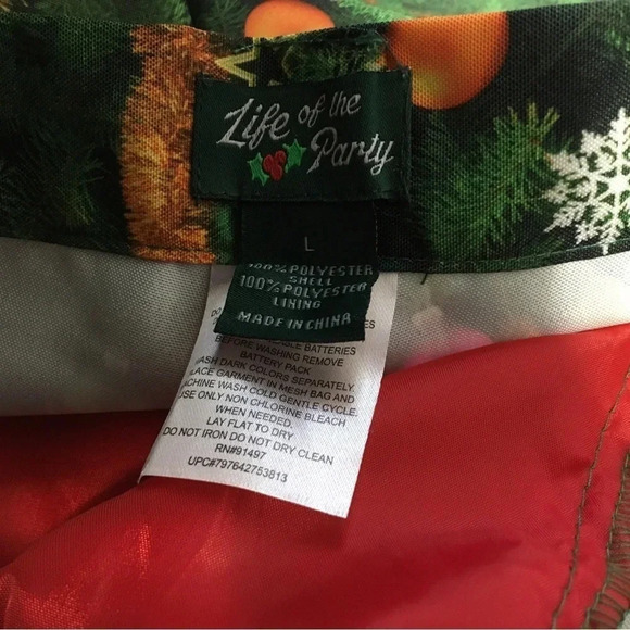Life Of The Party Christmas Pants‎ Size Large - Picture 5 of 5